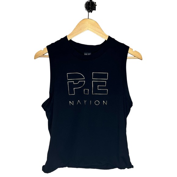 P.e Nation Tops - P.E Nation shuffle tank in high rise